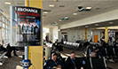 CACI Airport Charging Station Ads