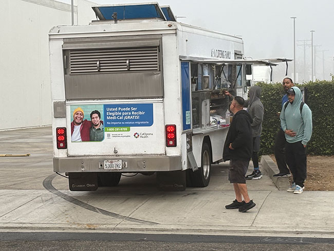 CalOptima Food / Lunch Truck Advertising 1