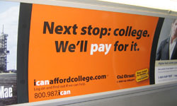Bus Interior Advertising