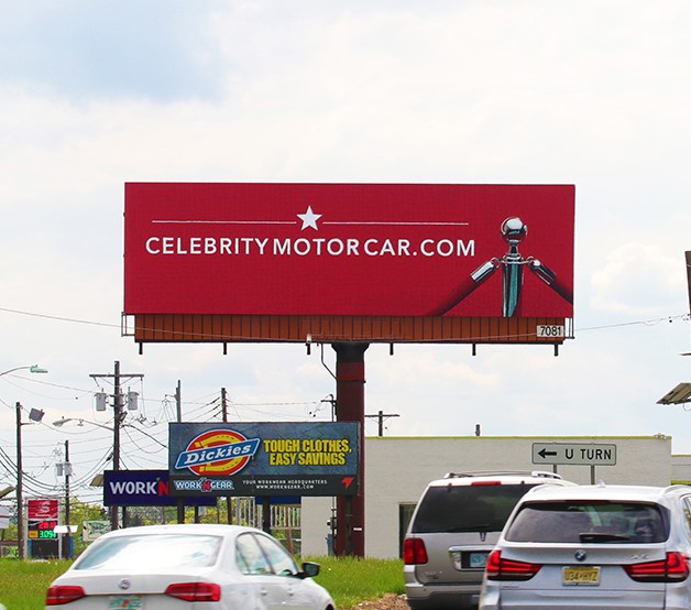 Case Study Out of Home Celebrity Car