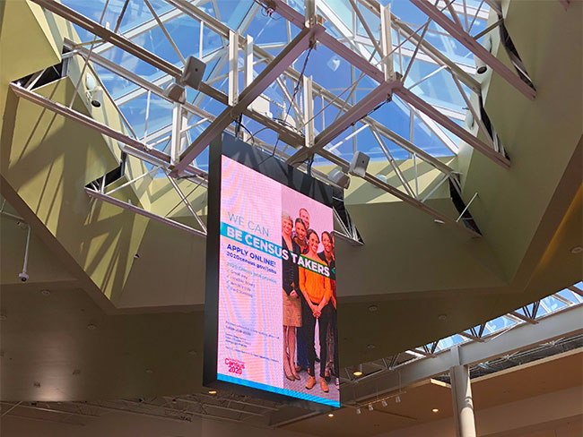 Census Mall Advertising