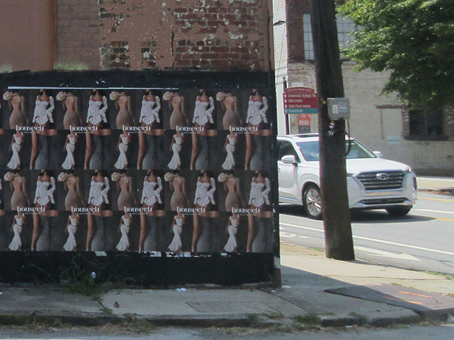 Fashion Retailer Advertises With Wild Postings