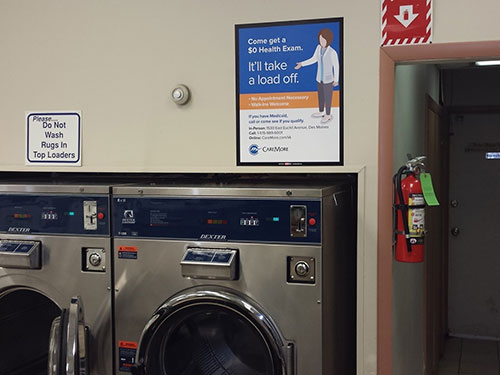 Laundromat Advertising