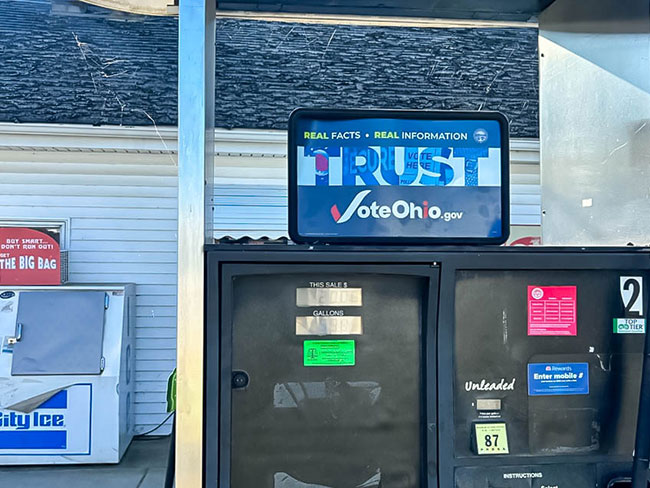 Ohio Get Out the Vote Gas Station Ads 3