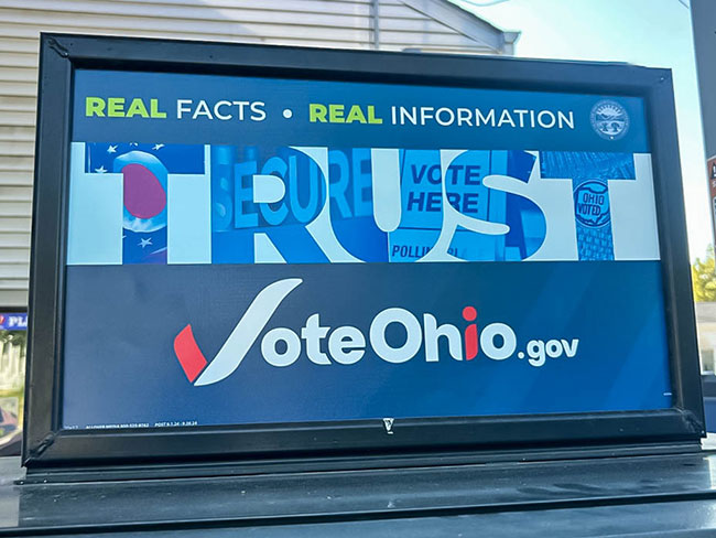 Ohio Get Out the Vote Gas Station Ads 4