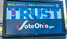 Ohio Get Out the Vote Gas Station Pump Topper Ads