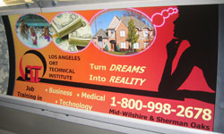 Bus Interior Advertising