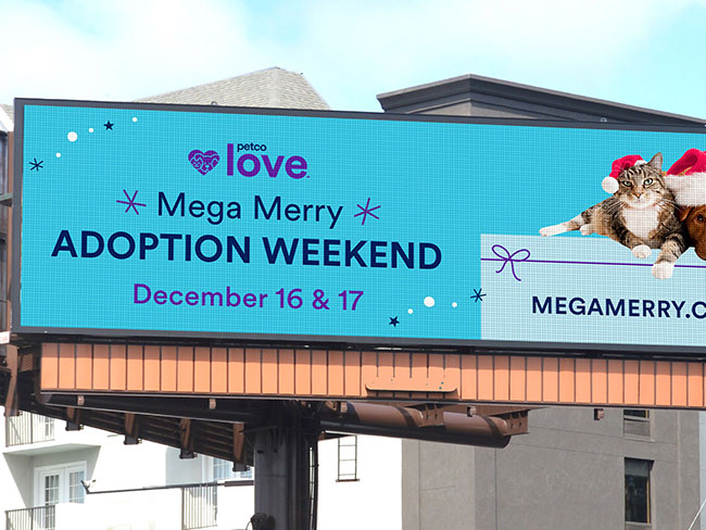 Petco Love Digital Out of Home (DOOH) Advertising 1