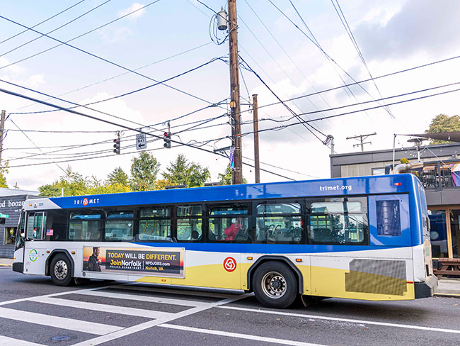 Police Hiring/Recruitment Transit City Bus Ads 2