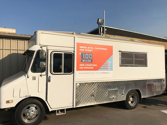 CA Safety and Justice Food/Lunch Truck Advertising