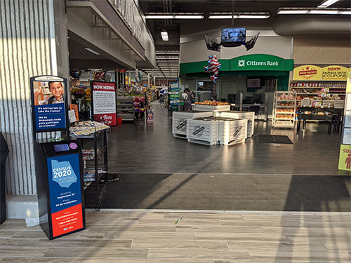 Supermarket Static Hand Sanitizer Advertising