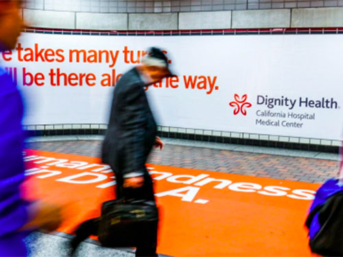 Train Station Domination Takeover Advertising 1