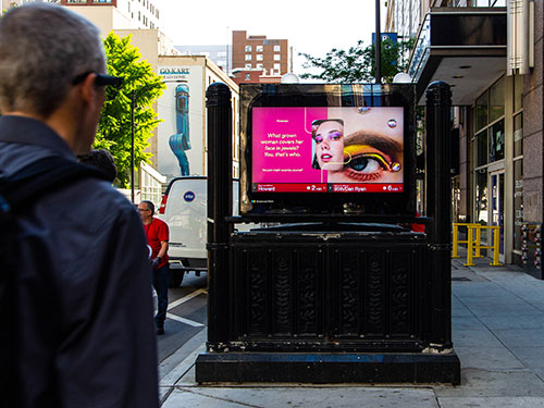 Outdoor Urban Panel Ads 1