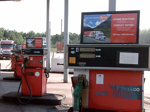 Truck Stop Pump Top 1