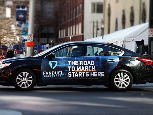 Rideshare (Uber/Lyft) Full Wrap Ads