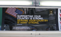 Bus Interior Advertising