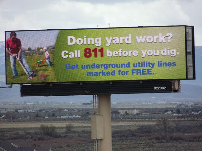 US Dept of Transportation Billboard Advertising