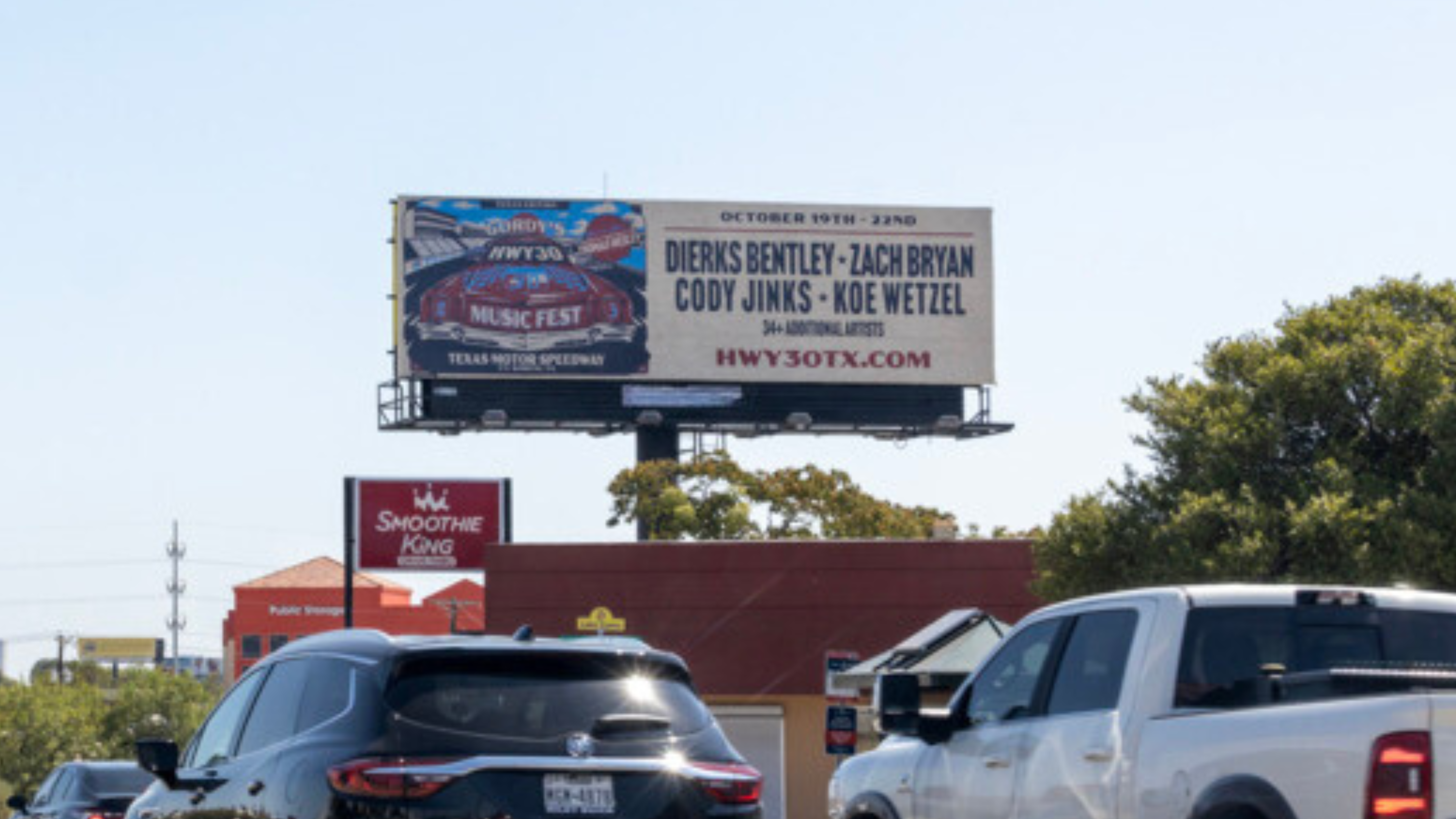 Case Study Out of Home HWY30TX Music Festival